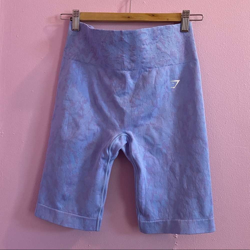 Gym Shark ADAPT ANIMAL SEAMLESS CYCLING SHORTS NWOT